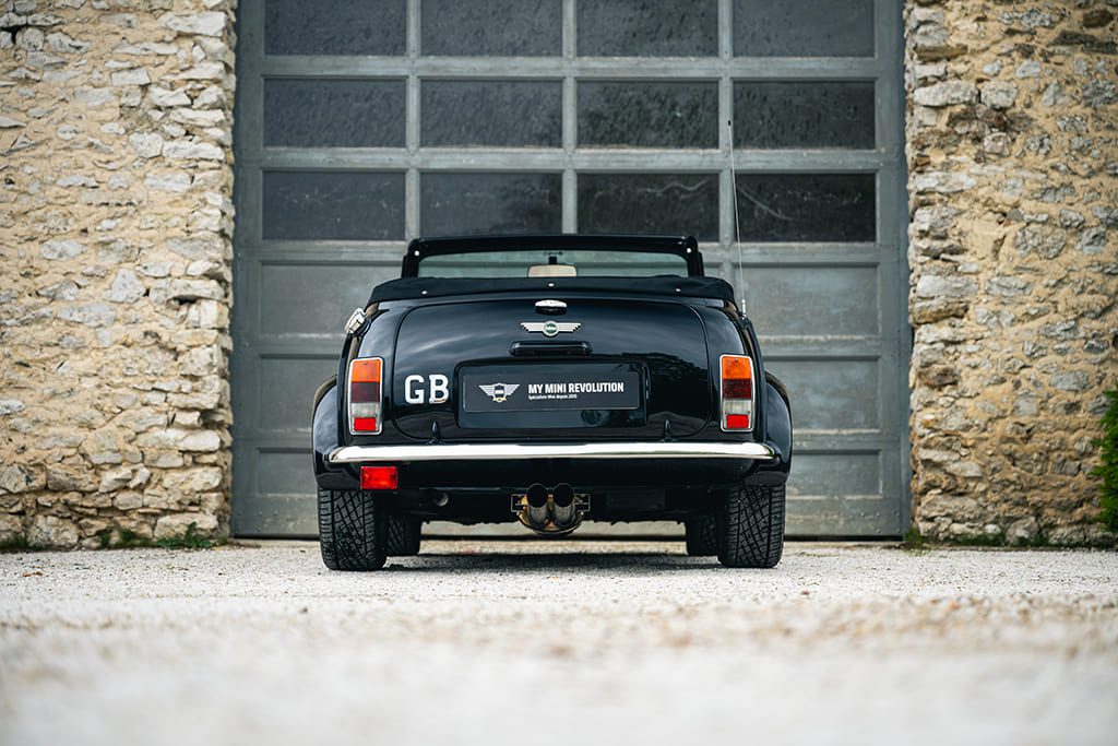 Mini Cabriolet MPI 40th Anniversaire 1999 noir Mengers à vendre occasion My Mini Revolution Paris