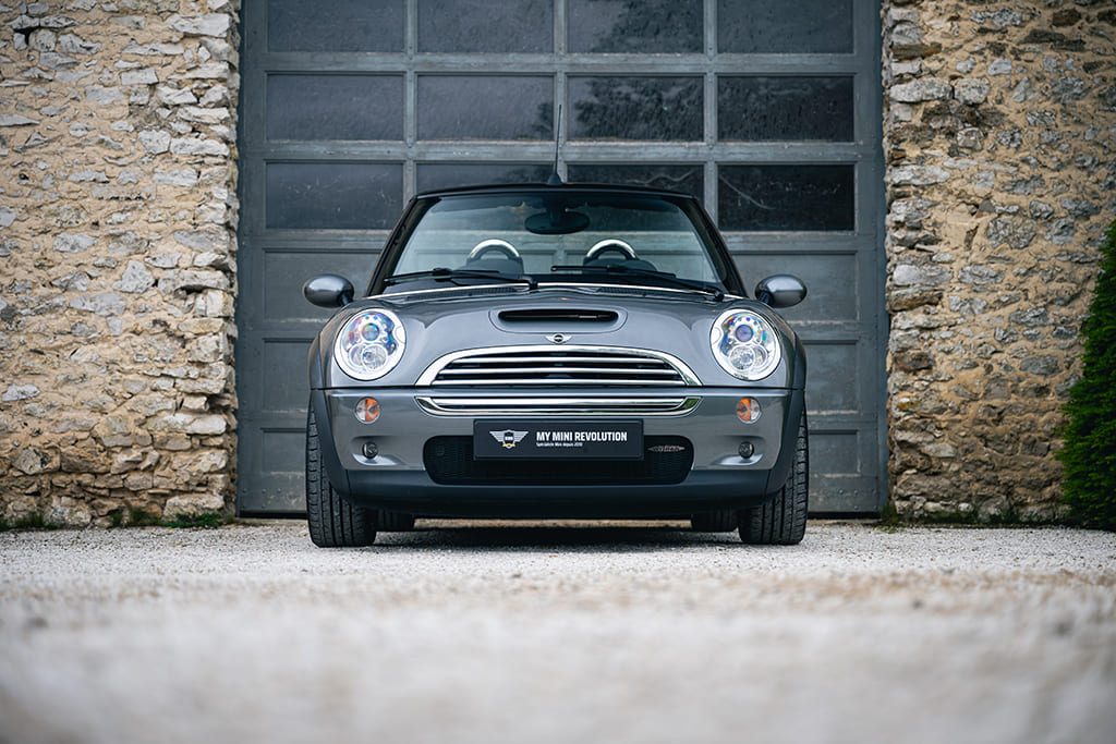 Mini Cooper S JCW John Cooper Works Cabriolet usine R52 R53 gris à vendre occasion My Mini Revolution Paris