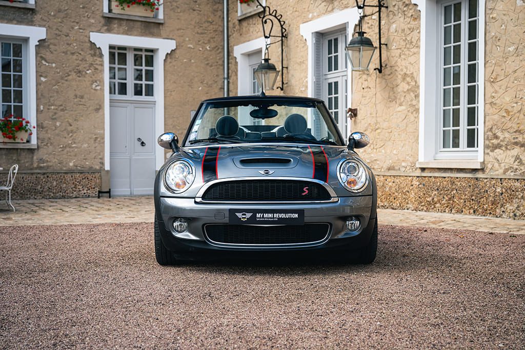 Mini Cooper S R56 R57 cabriolet grise occasion à vendre My Mini Revolution Paris