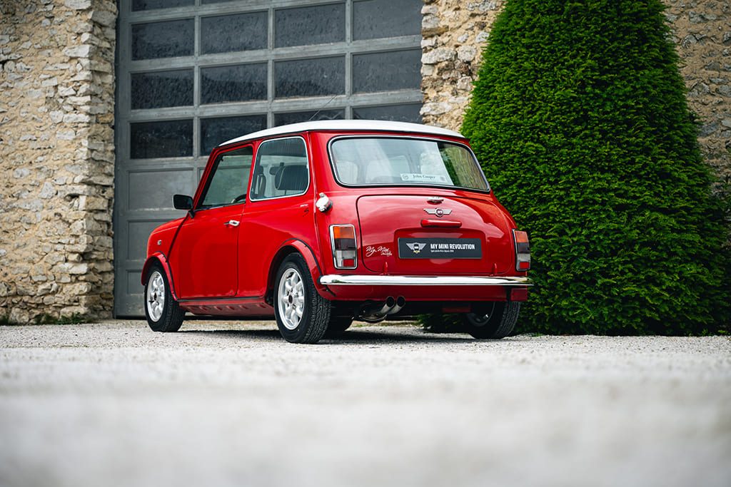 Mini Cooper S Works n°2 rouge flame red 1998 voiture occasion à vendre My Mini Revolution Paris