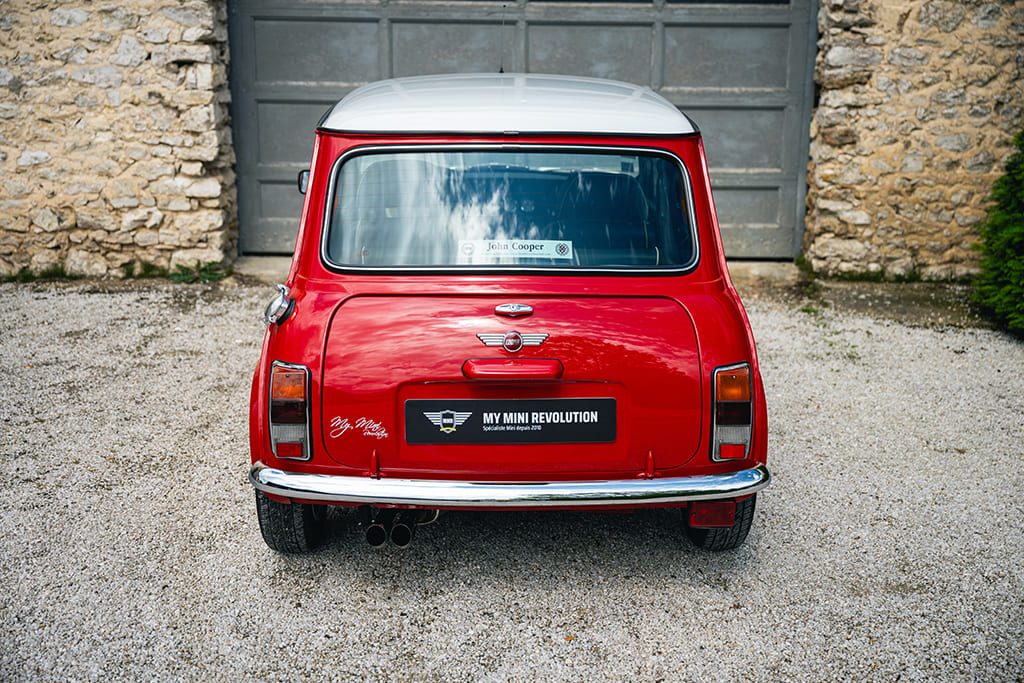 Mini Cooper S Works n°2 rouge flame red 1998 voiture occasion à vendre My Mini Revolution Paris