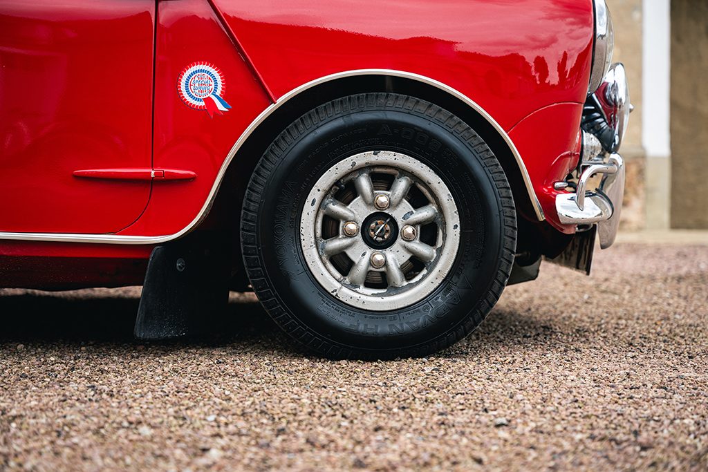 Mini Cooper S mk1 1275cc 1966 Rouge Tartan Red My Mini Revolution voiture à vendre occasion Paris