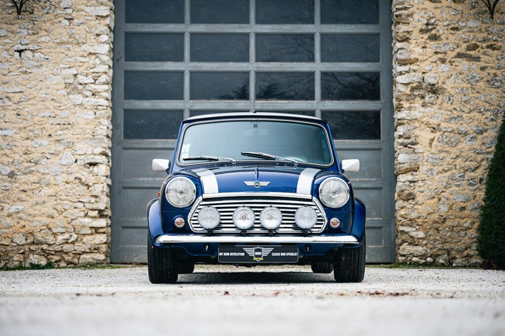 Mini MPI Cooper Sport Swiss Edition Thaiti Blue 2000 à vendre occasion My Mini Revolution Paris