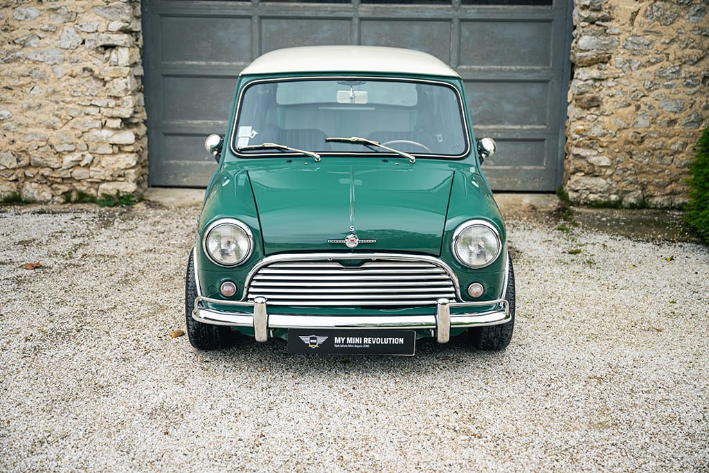 Mini MPI Replica Cooper S mk1 almond green 2000 à vendre occasion My Mini Revolution Paris