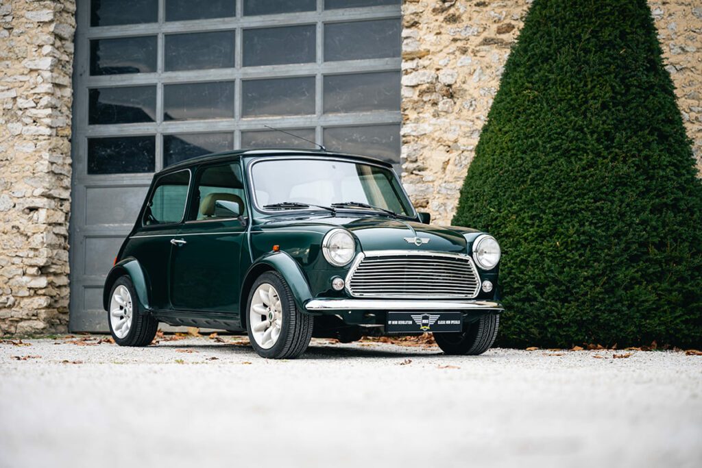 Mini 1.3 MPI Knightbridge climatisation British Racing Green 2000 à vendre occasion My Mini Revolution Paris