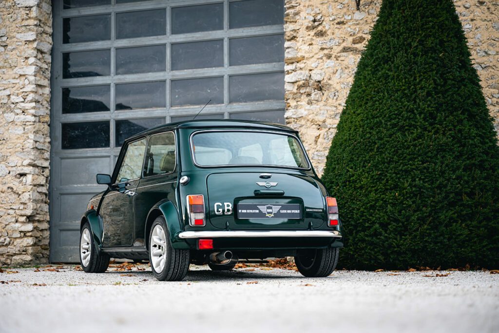 Mini 1.3 MPI Knightbridge climatisation British Racing Green 2000 à vendre occasion My Mini Revolution Paris