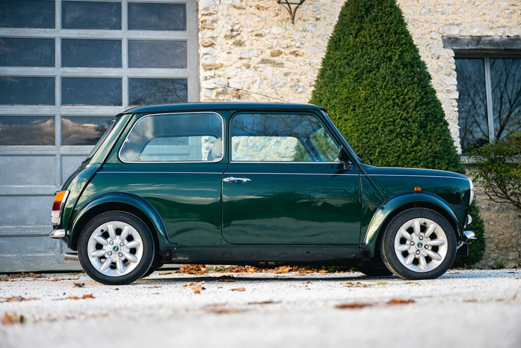 Mini 1.3 MPI Knightbridge climatisation British Racing Green 2000 à vendre occasion My Mini Revolution Paris