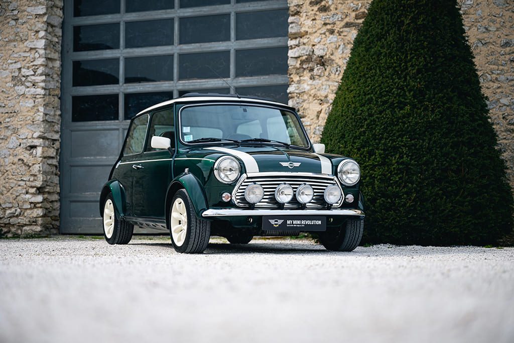 mini cooper 1l3 mpi open british racing green 1998 mmr 01