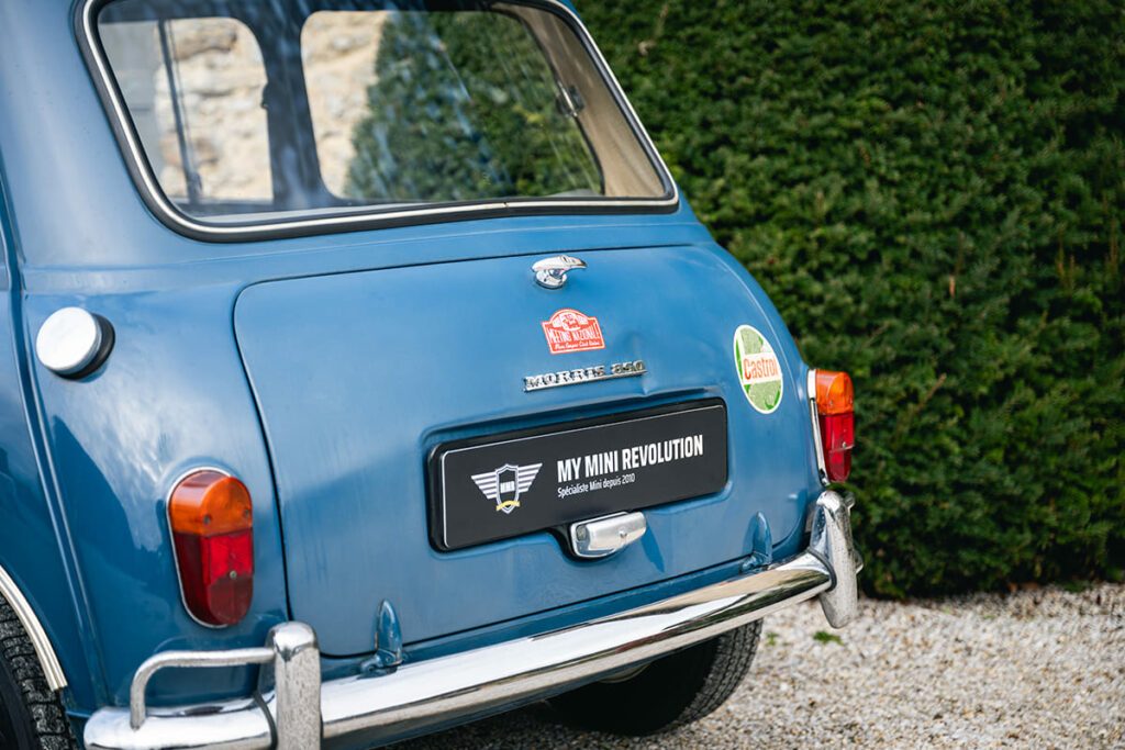 mini cooper 850 mk1 island blue 1967 mmr 12