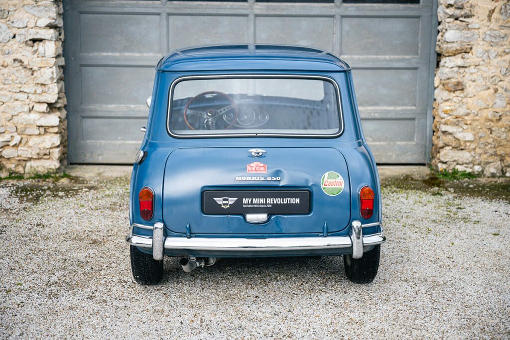 mini cooper 850 mk1 island blue 1967 mmr 21