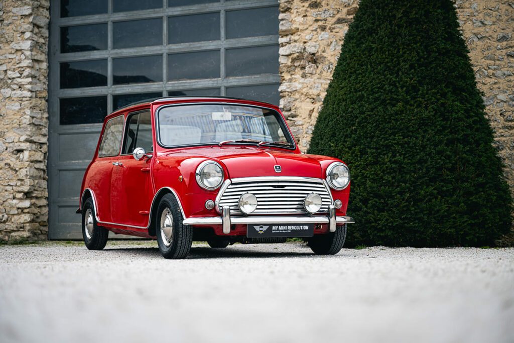 mini cooper mk2 tartan red 1968 mmr 01