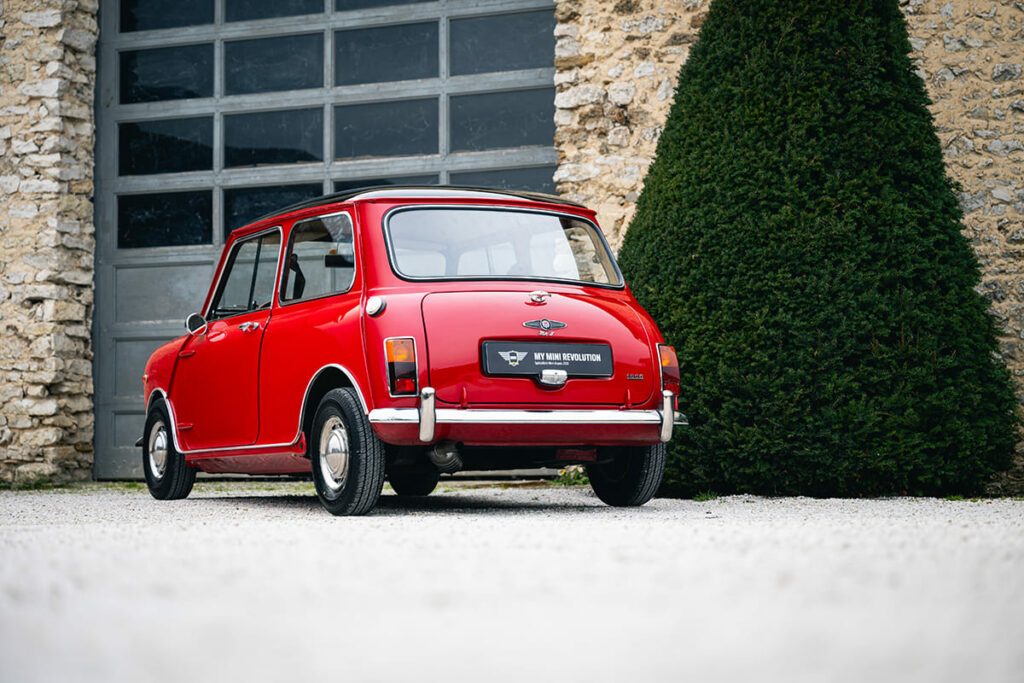 mini cooper mk2 tartan red 1968 mmr 02