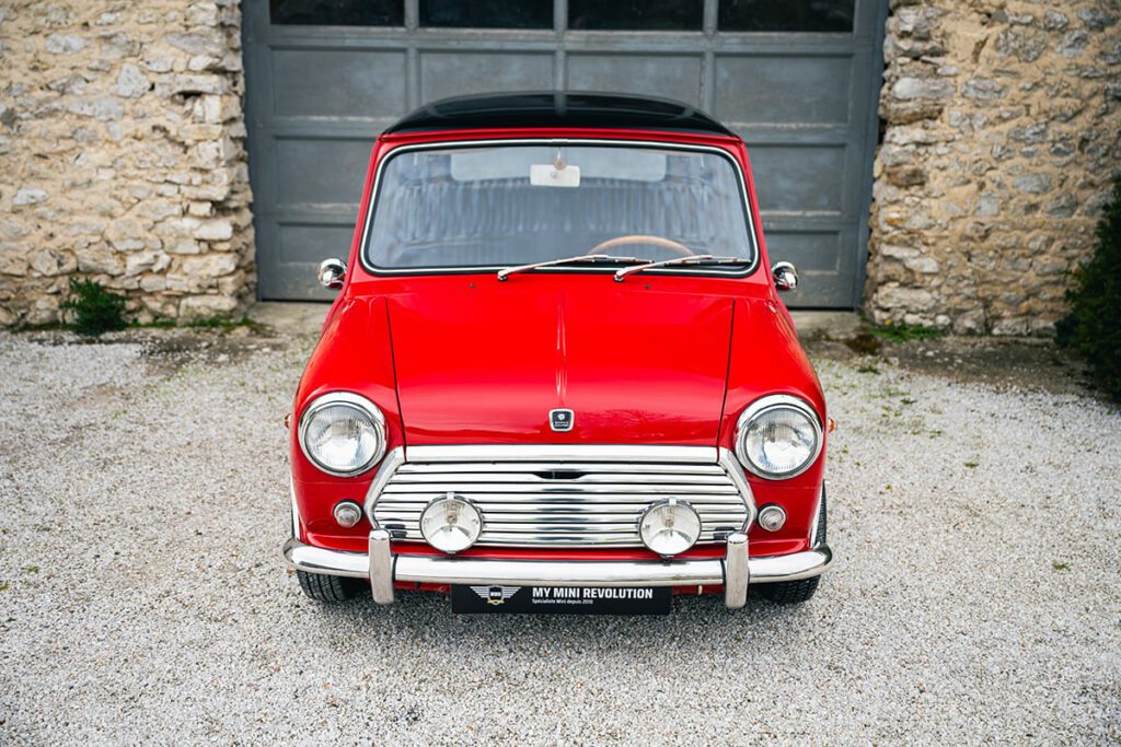 mini cooper mk2 tartan red 1968 mmr 23