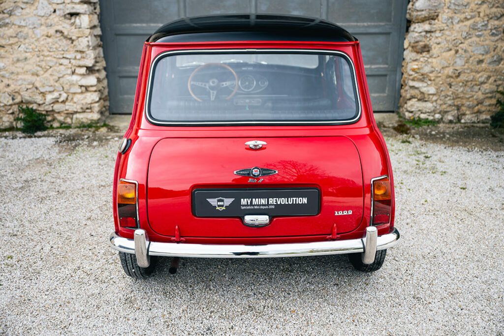 mini cooper mk2 tartan red 1968 mmr 24