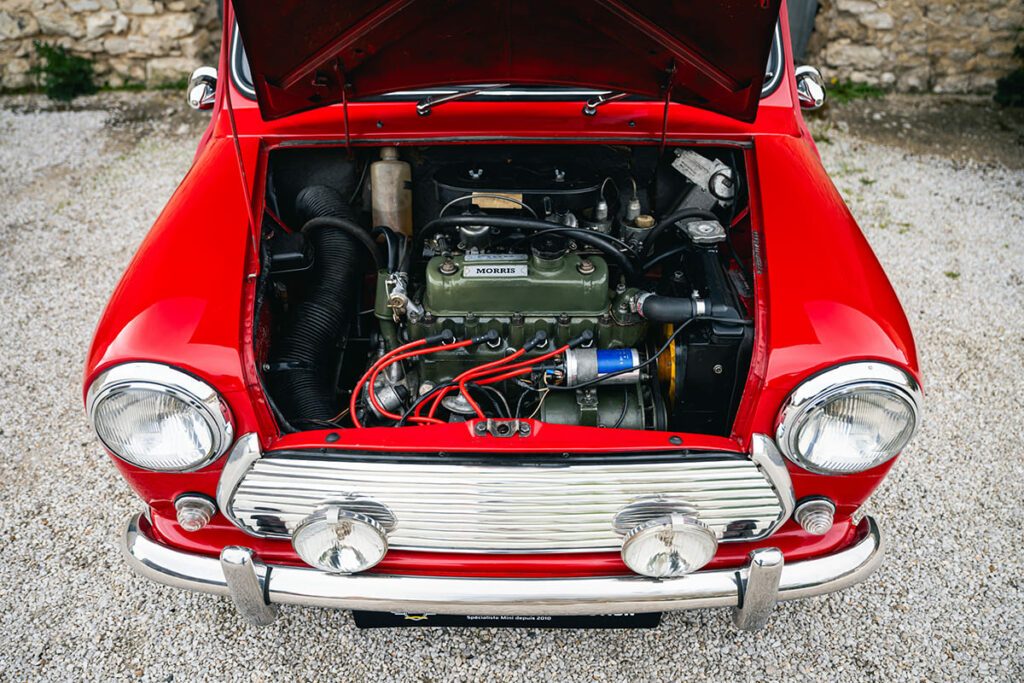 mini cooper mk2 tartan red 1968 mmr 39