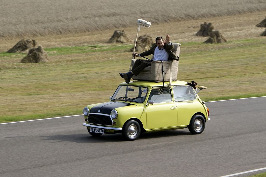 mini cooper mr bean film 1990 03