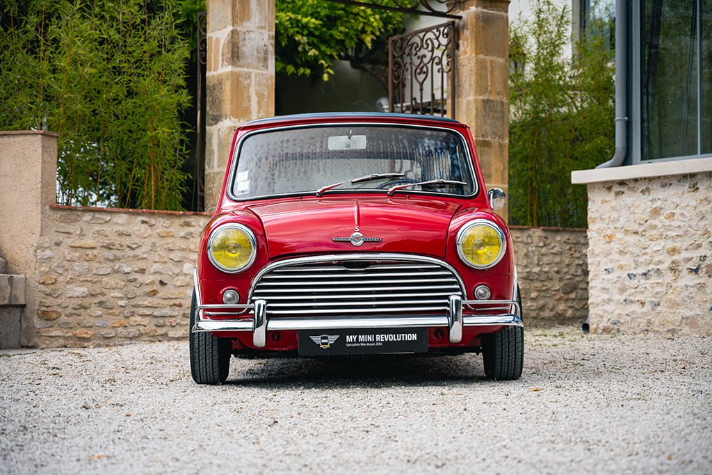 Mini Austin Morris Cooper S mk1 rouge à vendre occasion My Mini Revolution Paris