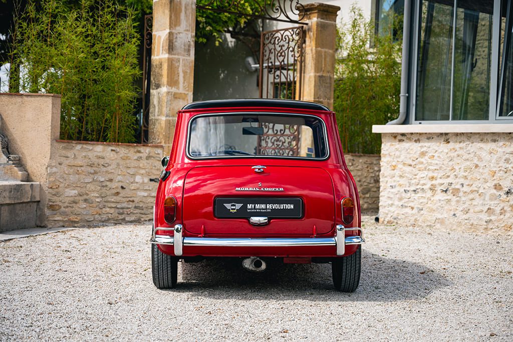 Mini Austin Morris Cooper S mk1 rouge à vendre occasion My Mini Revolution Paris