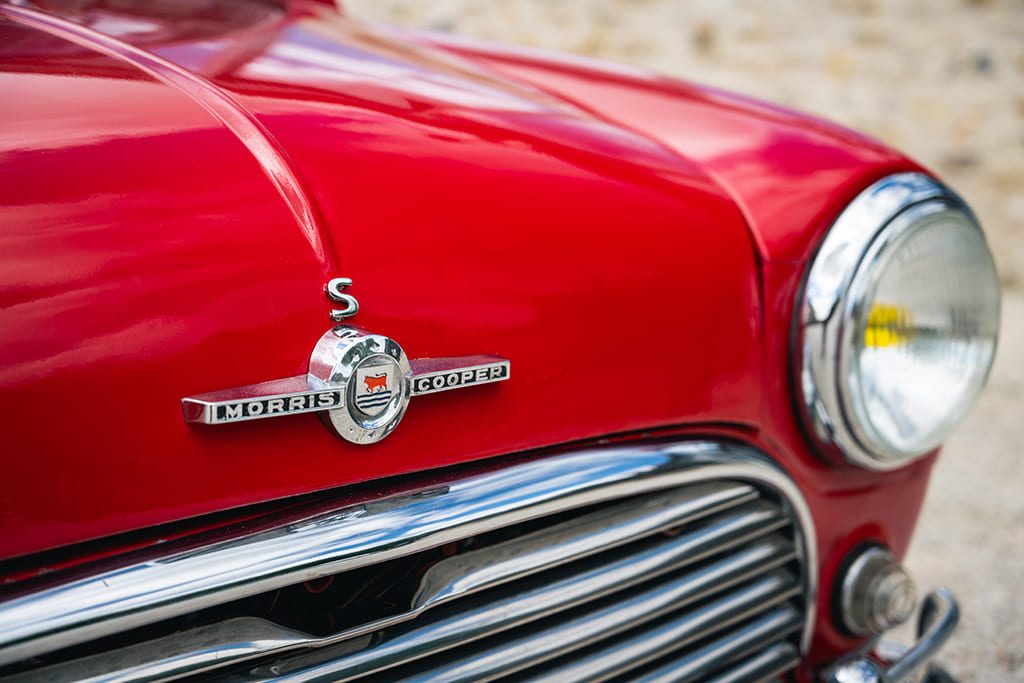 Mini Austin Morris Cooper S mk1 rouge à vendre occasion My Mini Revolution Paris