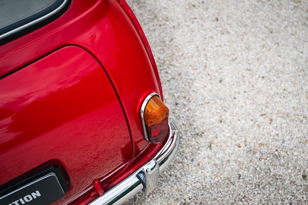 Mini Austin Morris Cooper S mk1 rouge à vendre occasion My Mini Revolution Paris