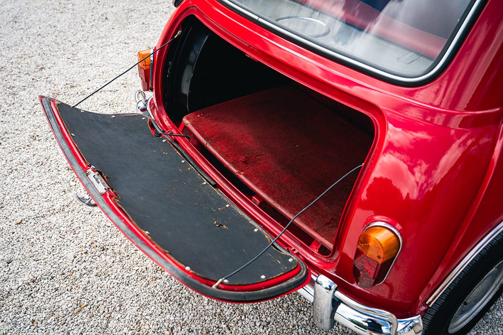 Mini Austin Morris Cooper S mk1 rouge à vendre occasion My Mini Revolution Paris